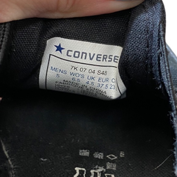 Converse sailor Jerry’s skull slip ons heart crossbones 6.5 37.5 - Picture 5 of 11